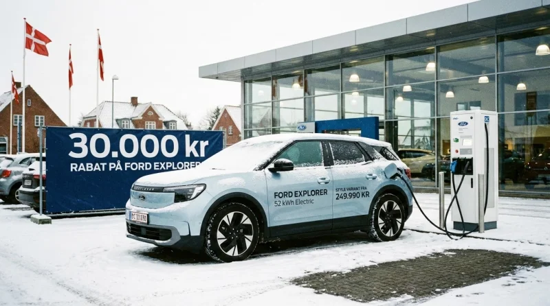 Ford skærer op til 30.000 kr. af Explorer og Capri: Sådan rammer rabatten danske elbilkøbere (og alternativerne) - Fremhævet billede