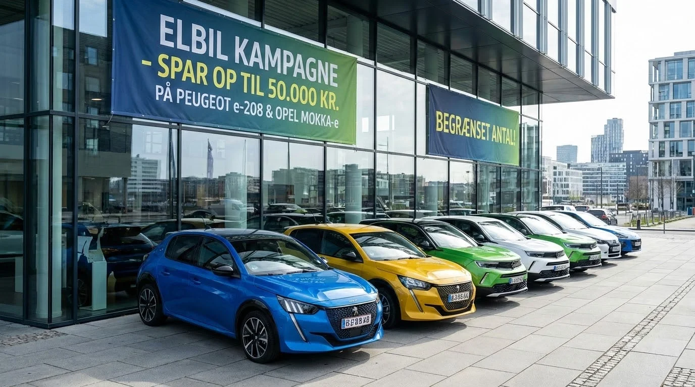 Opel og Peugeot sænker priserne: Hvilke elbiler er bedste køb i Danmark ved årsskiftet 2026?